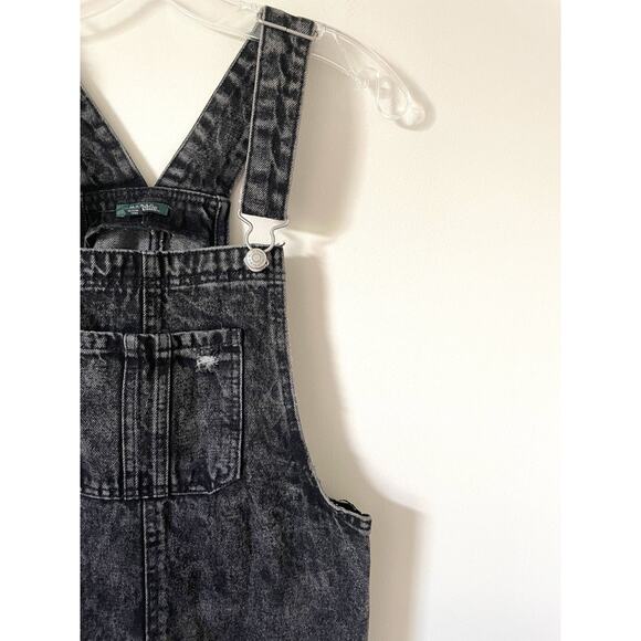 Wild Fable Raw Hem Jumper Skirt Black Gray Size Small - Picture 5 of 10